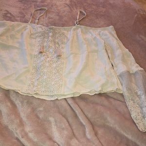 Garage blouse/crop top